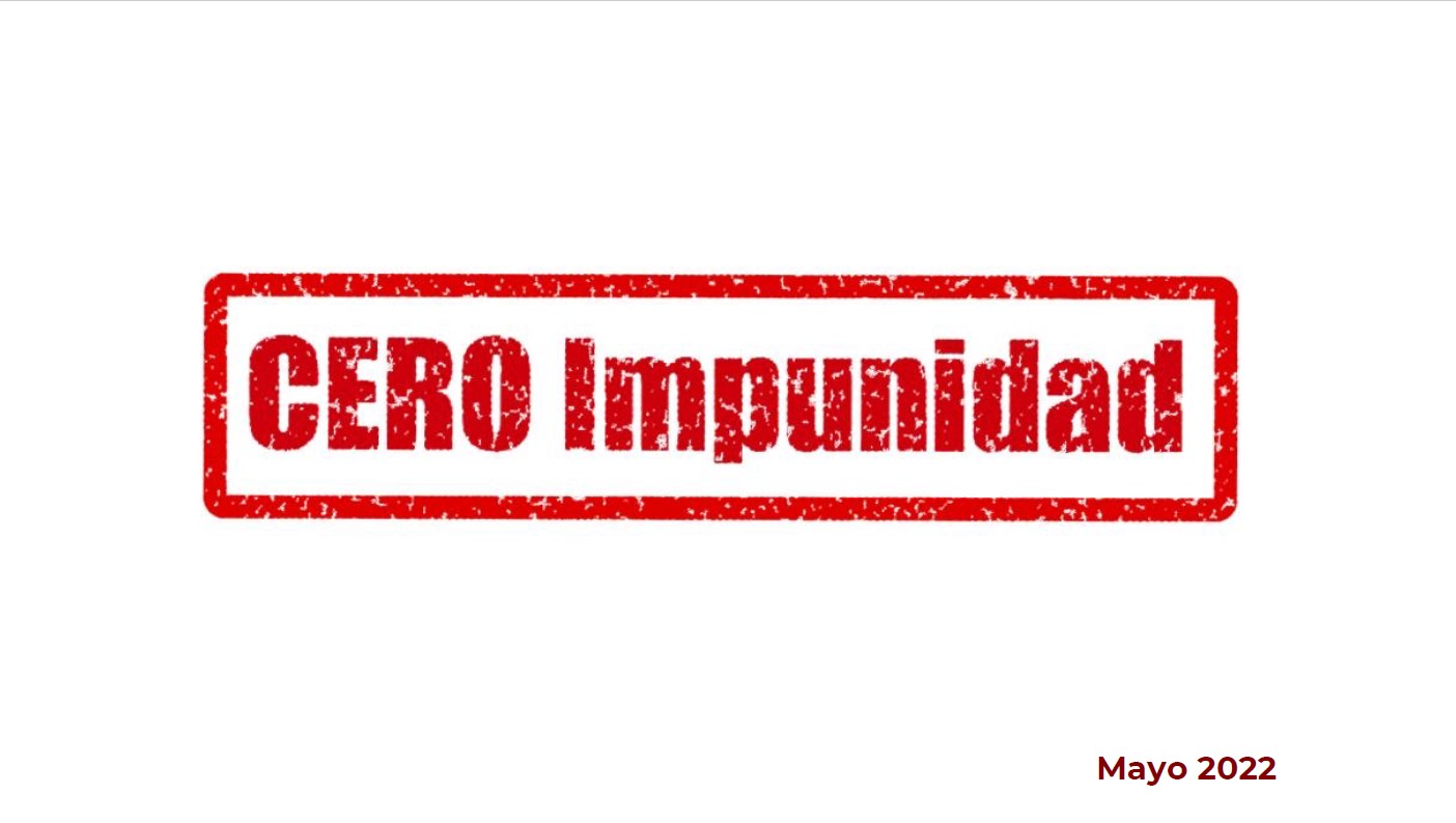 Informe de Cero Impunidad