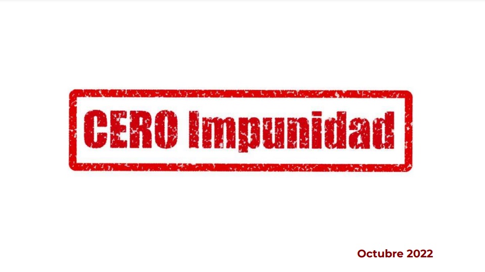 Informe CERO Impunidad