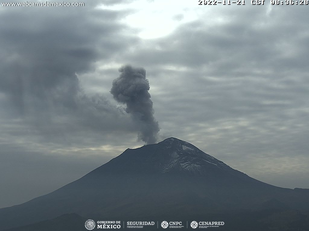 CENAPRED registra 36 minutos de tremor