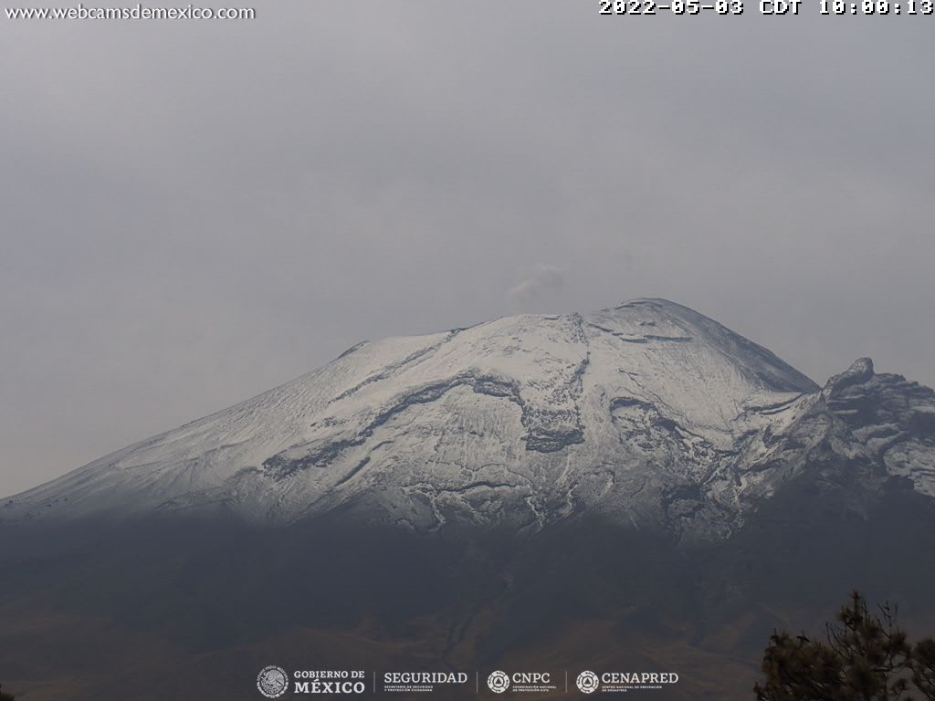 Llama CENAPRED a no acercarse al cráter del volcán