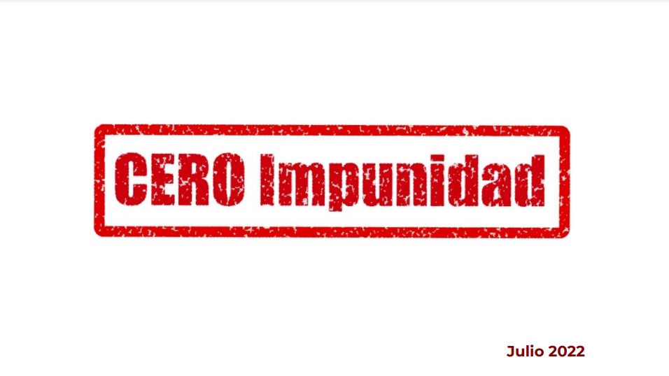 Informe Cero Impunidad