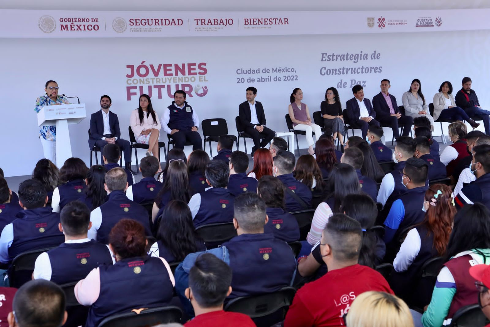 Arranca SSPC estrategia de Constructores de Paz en la CDMX