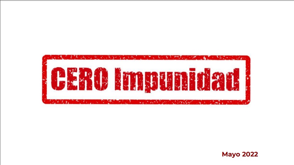 Informe CERO Impunidad