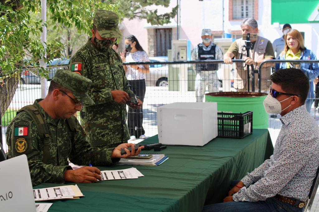 Lleva SSPC Desarme Voluntario a Coahuila