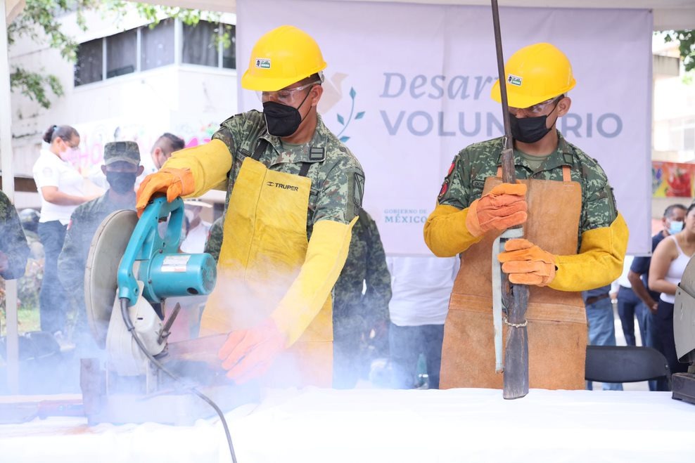 Acapulco se suma al Desarme Voluntario de la SSPC