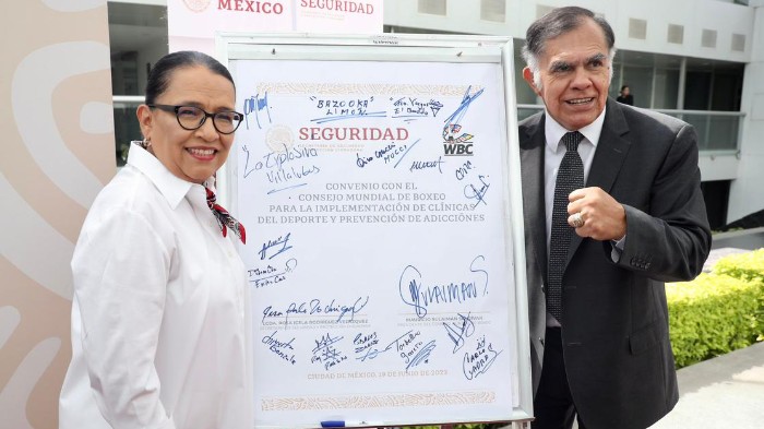 Firma de Convenio con el Consejo Mundial de Boxeo y la #SSPC