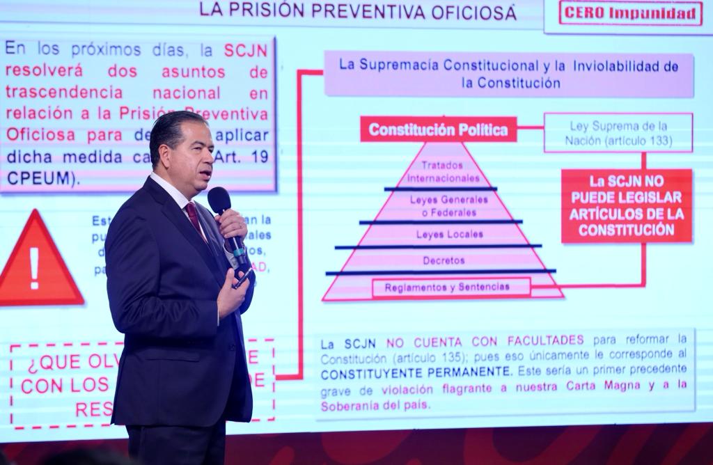 Prisión preventiva evita que criminales salgan y continúen delinquiendo: SSPC