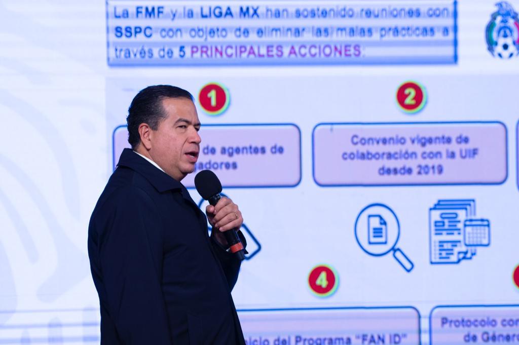 SSPC, FMF y Liga MX coordinan acciones para mejorar prácticas deportivas y seguridad en el fútbol