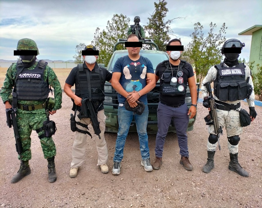 El Grupo interinstitucional para el caso Bavispe, detiene a Ricardo Alonso “N” (a) “Coma Boby Larios” en Chihuahua