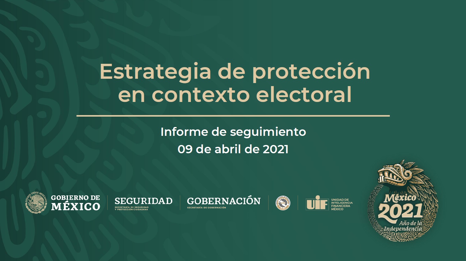 Estrategia de Protección en Contexto Electoral