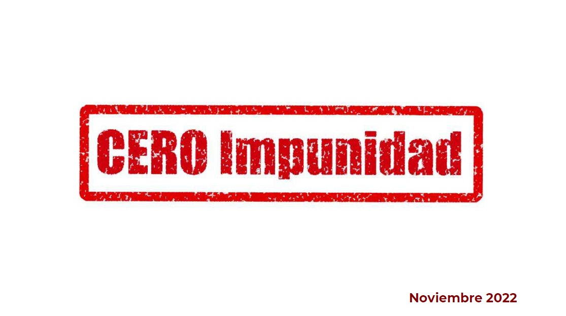 Informe Cero Impunidad: 17 de Noviembre