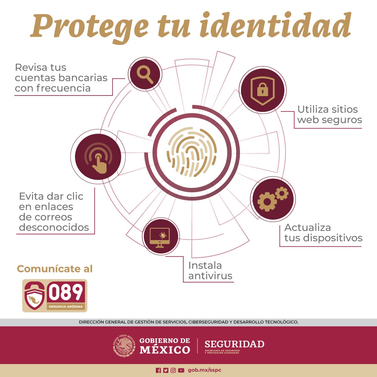 Protege tu identidad