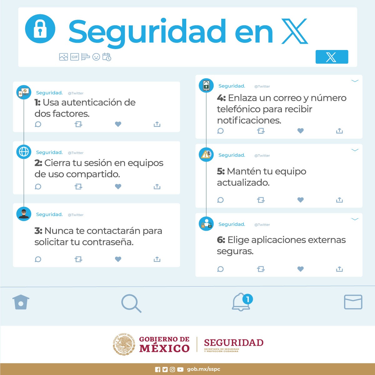 Seguridad en X