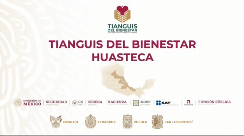 Recorre Tianguis del Bienestar región de la Huasteca