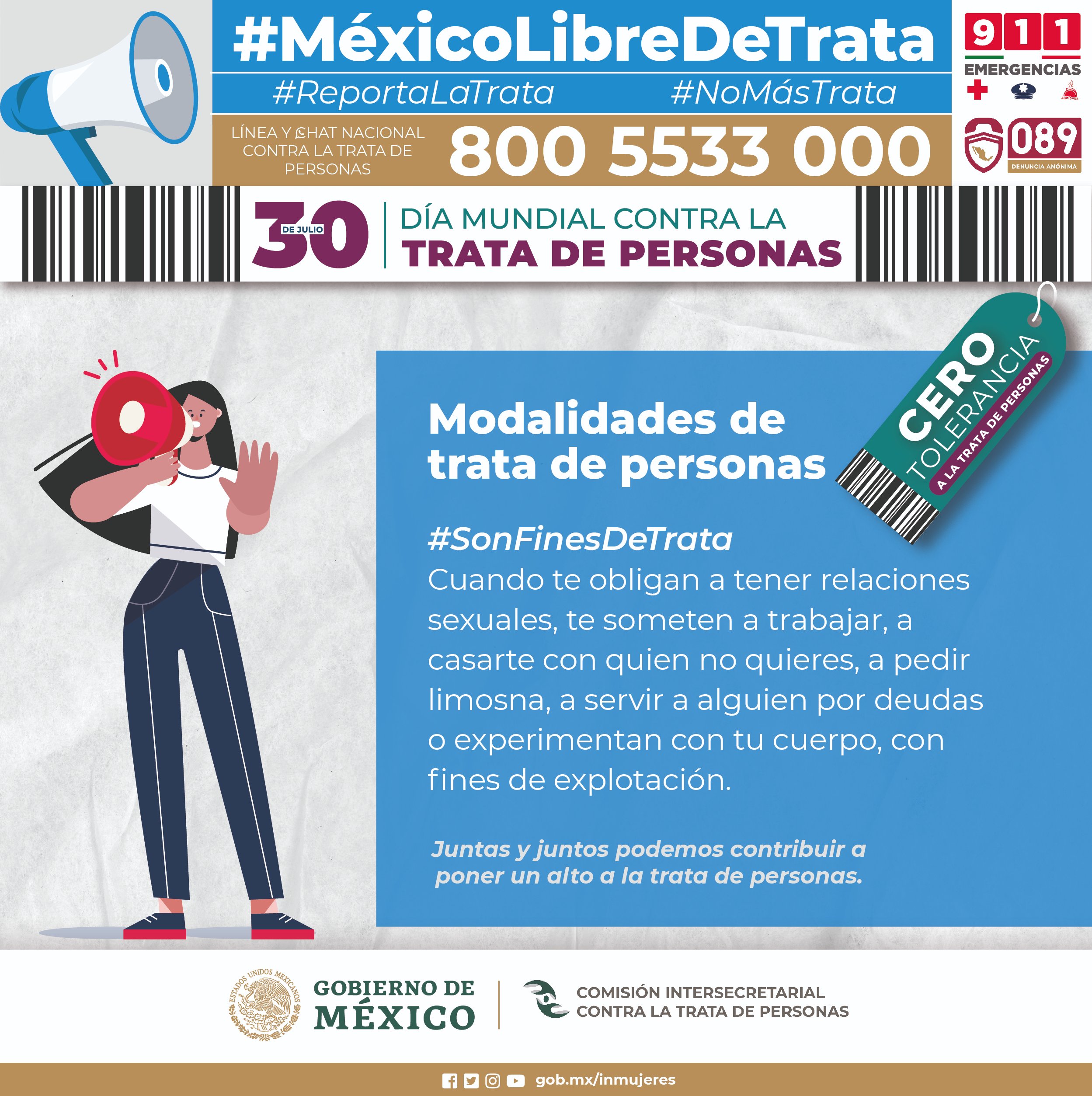 Día mundial contra trata de personas