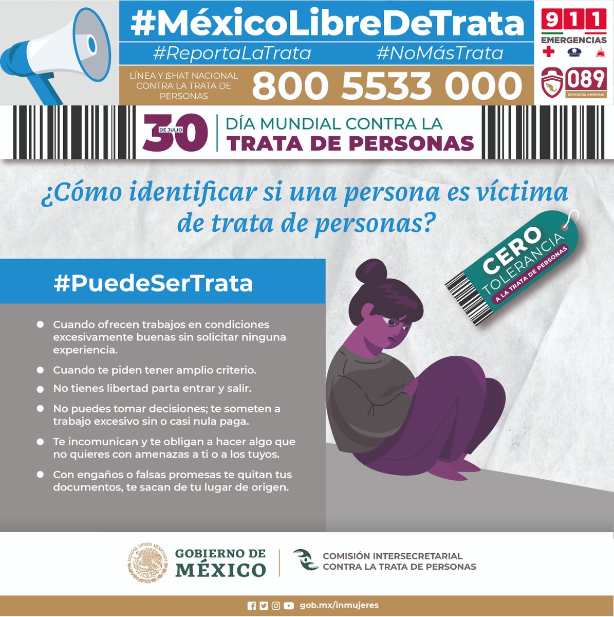 Día mundial contra trata de personas