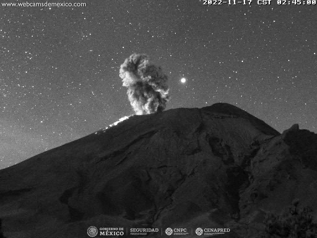 CENAPRED reitera enfáticamente no acercarse al volcán