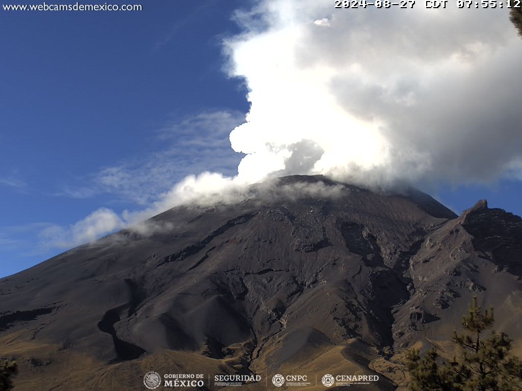 Semáforo de alerta volcánica se mantiene en amarillo fase 2