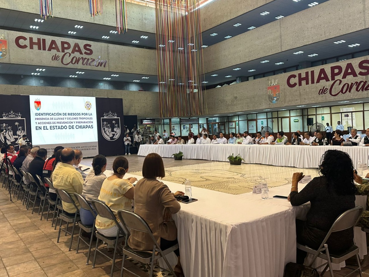 CNPC realiza en Chiapas la quinta Reunión de Coordinación ante Lluvias y Ciclones Tropicales en Estados Costeros 2024