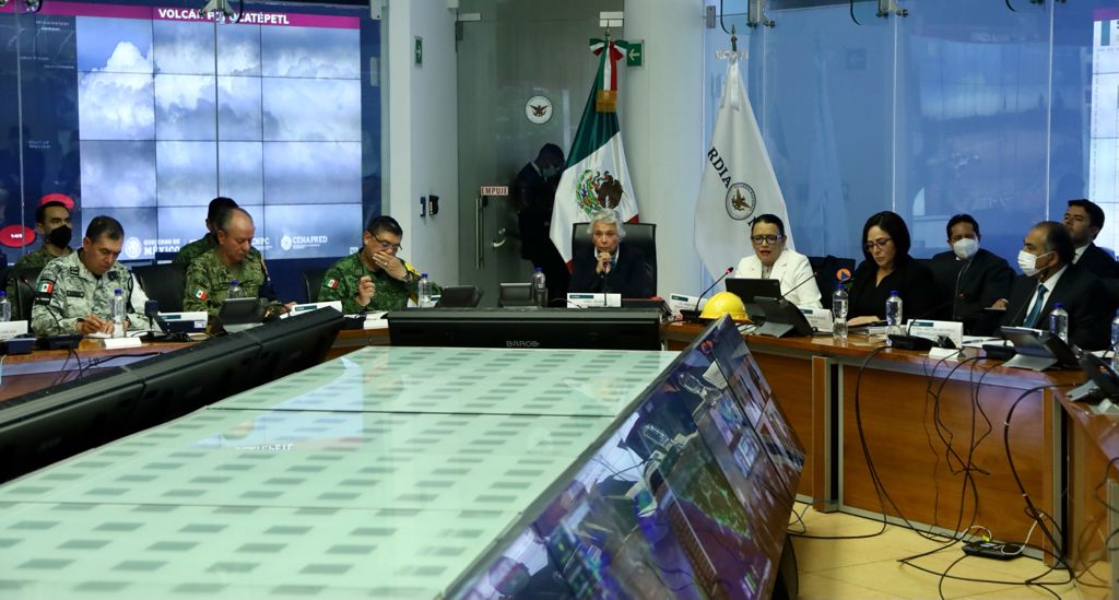 Instala Gobierno de México Comité Nacional de Emergencias tras Simulacro 2021