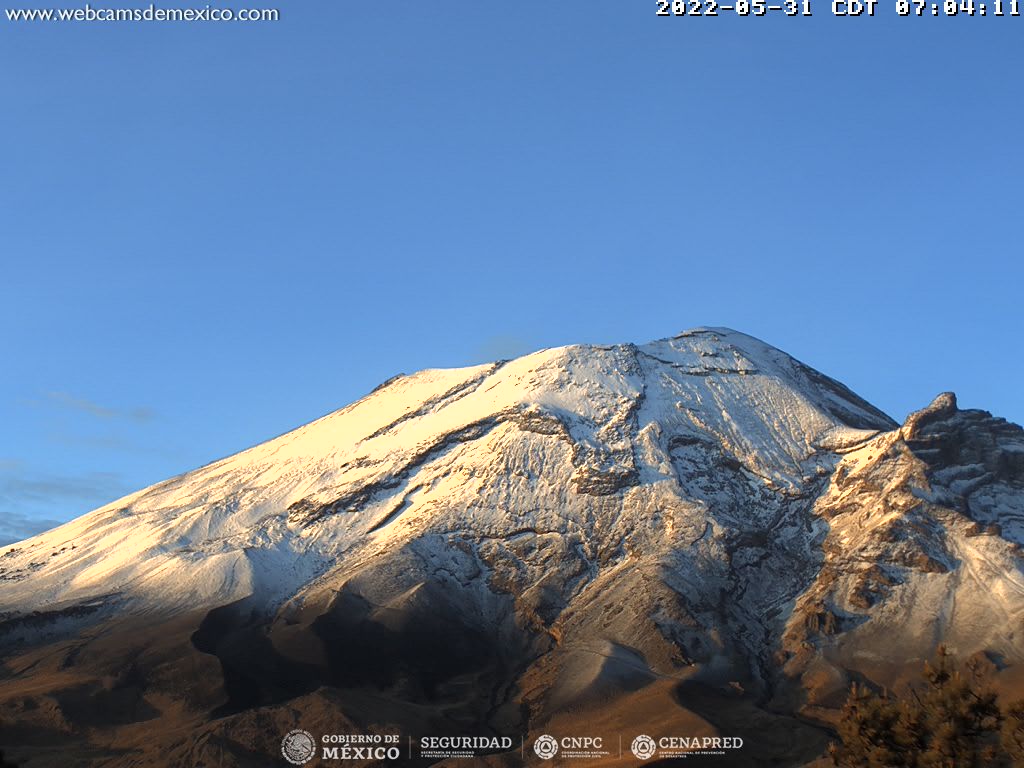 Emite Popocatépetl 21 exhalaciones de baja intensidad