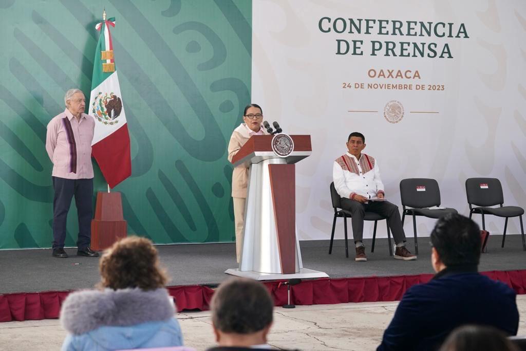 Refrenda Gobierno de México compromiso con las mujeres