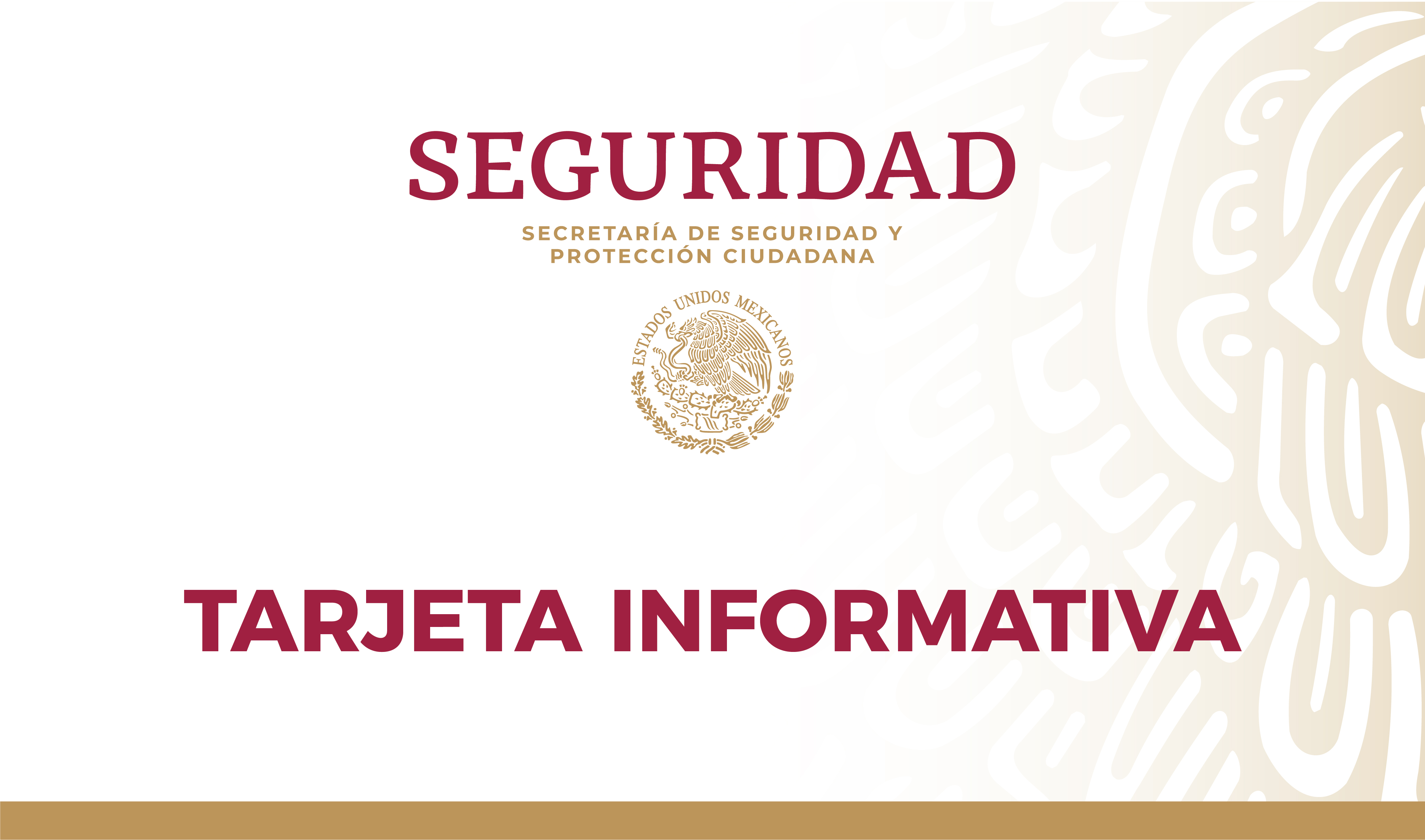 Tarjeta Informativa