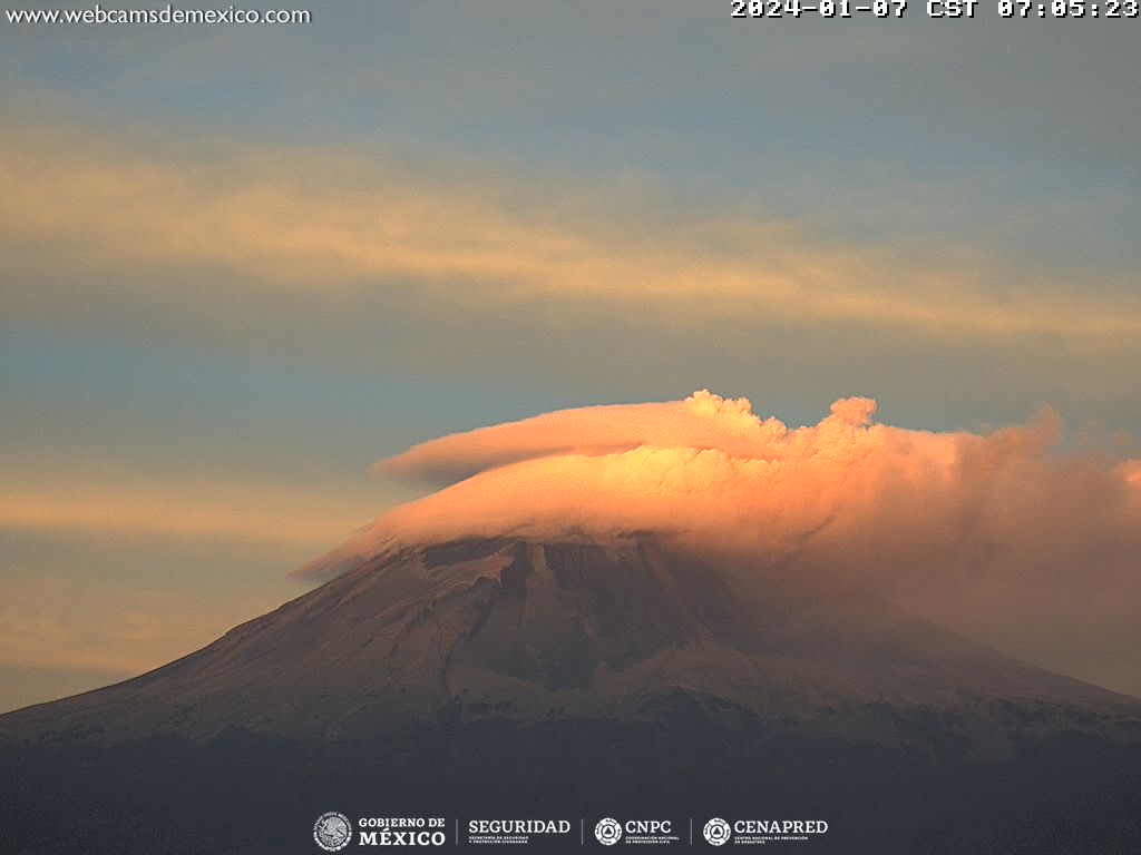 Genera volcán 1348 minutos de tremor