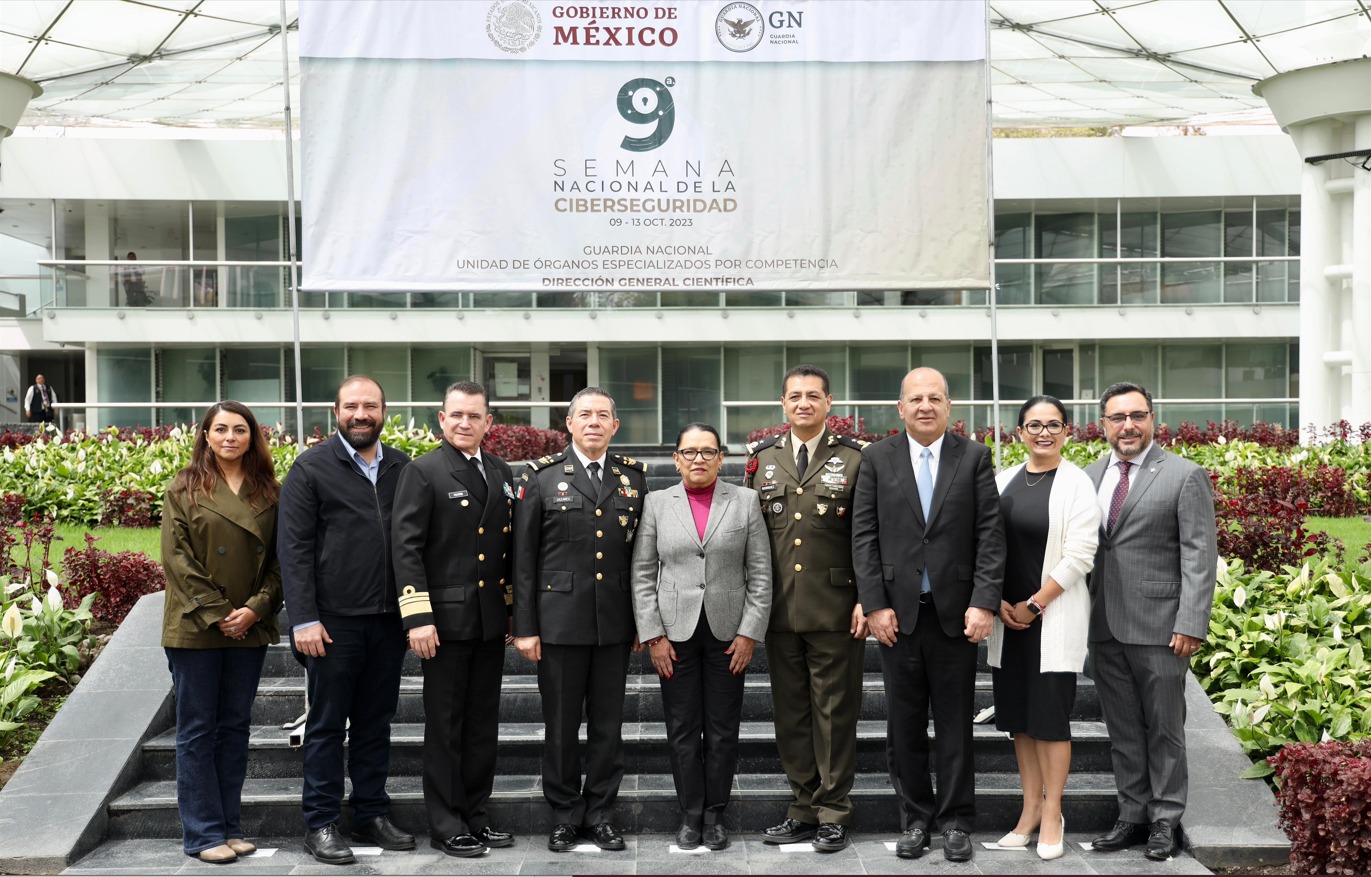 Realiza SSPC a través de la Guardia Nacional, Novena Semana Nacional de Ciberseguridad del 9 al 13 de octubre