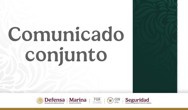 El Gabinete de Seguridad del Gobierno de México informa acciones relevantes del jueves 30 de enero de 2025