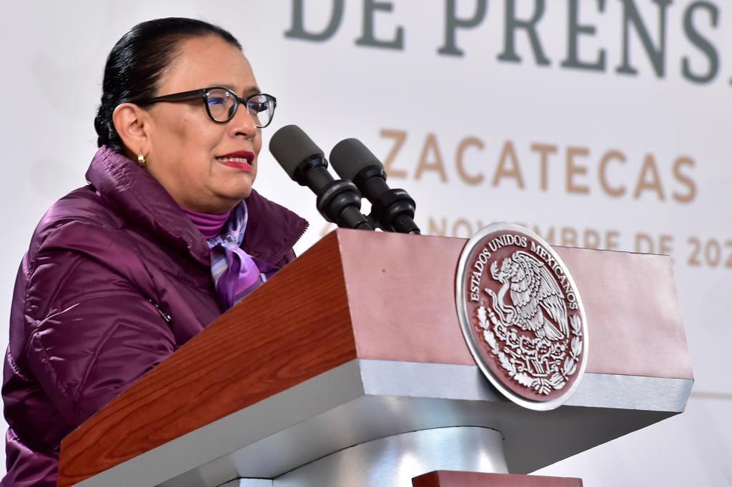 Palabras de la secretaria: Conferencia matutina en Zacatecas