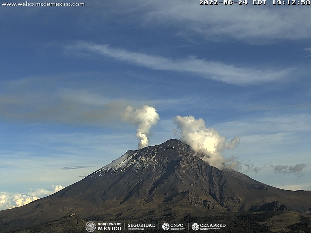 Semáforo de Alerta volcánica se mantiene en AMARILLO