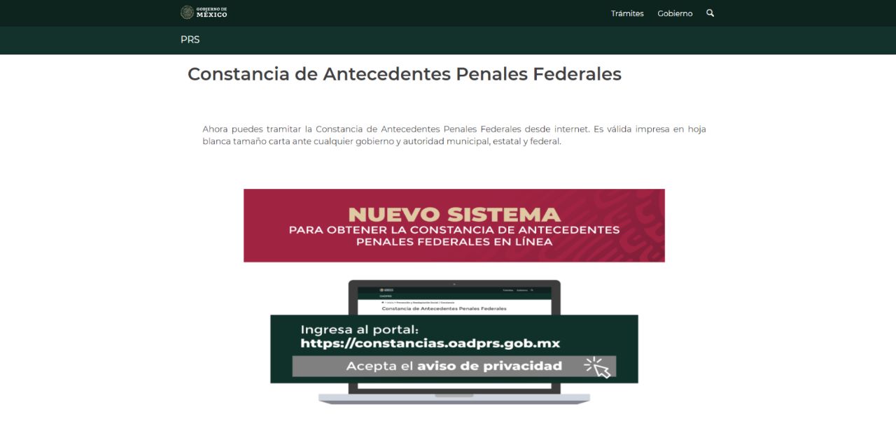 Aumenta 74.2% emisión de constancias de antecedentes Penales Federales con nuevo trámite digital