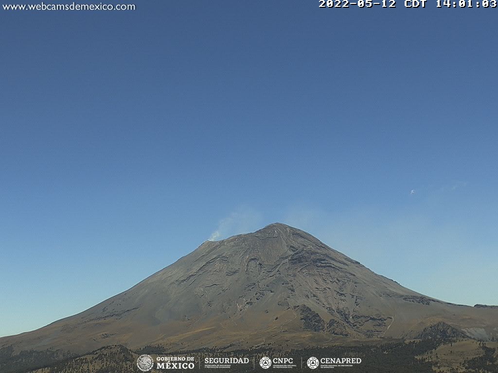 Registra Popocatépetl 24 exhalaciones