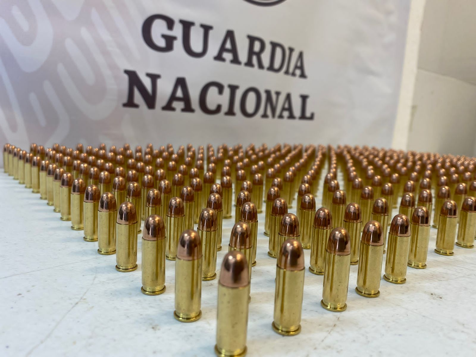 Guardia Nacional decomisa en Morelia alrededor de 400 cartuchos útiles procedentes de Monterrey  