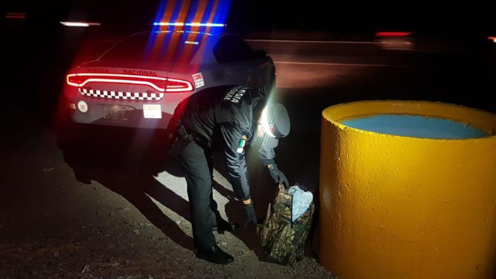 Guardia Nacional encuentra aparente marihuana y cartuchos útiles para arma AK-47