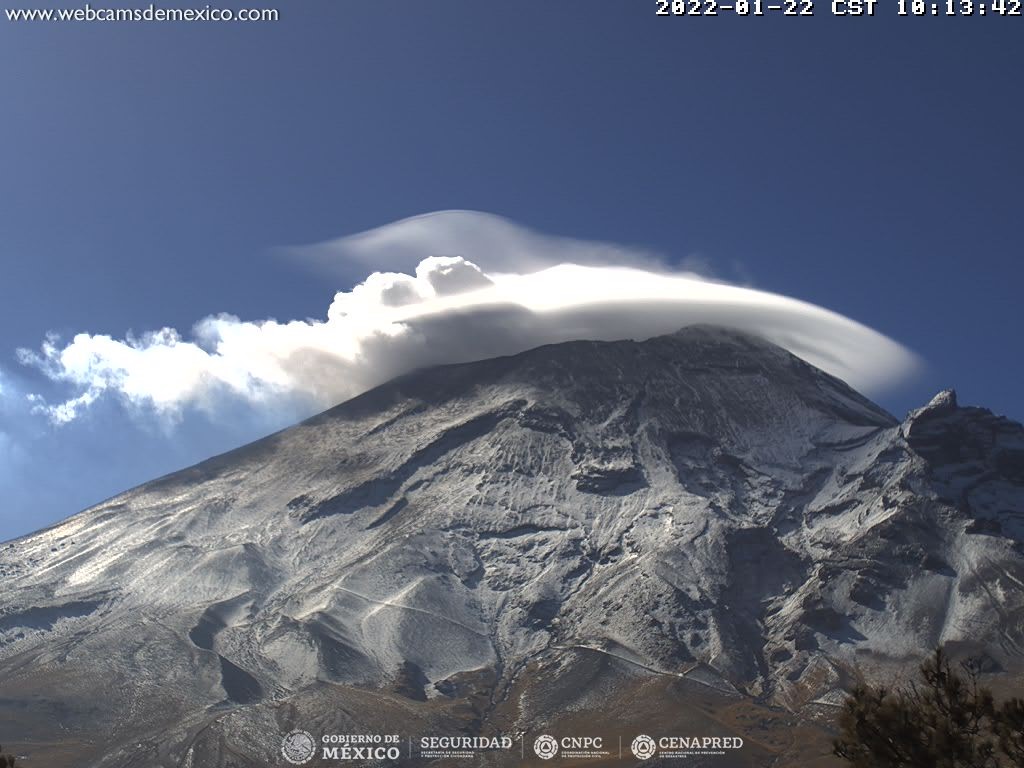 Reportan 29 exhalaciones de baja intensidad en el Popocatépetl