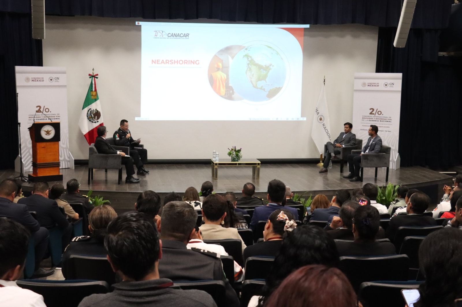 Guardia Nacional realiza segundo Congreso Internacional de Movilidad y Seguridad Vial