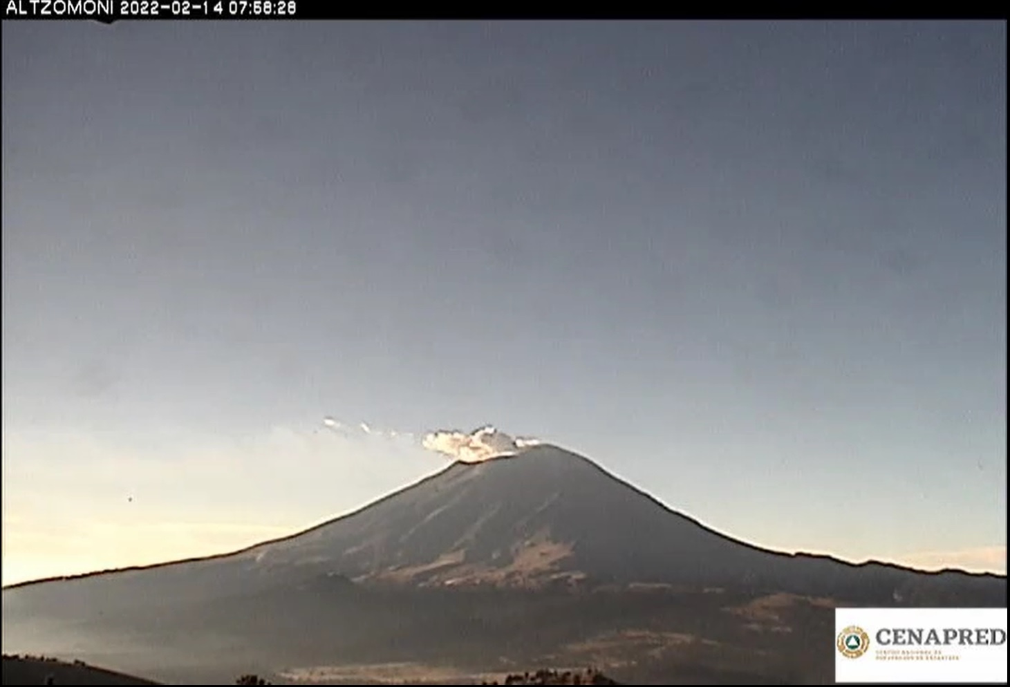 Volcán Popocatépetl: 18 exhalaciones de baja intensidad 