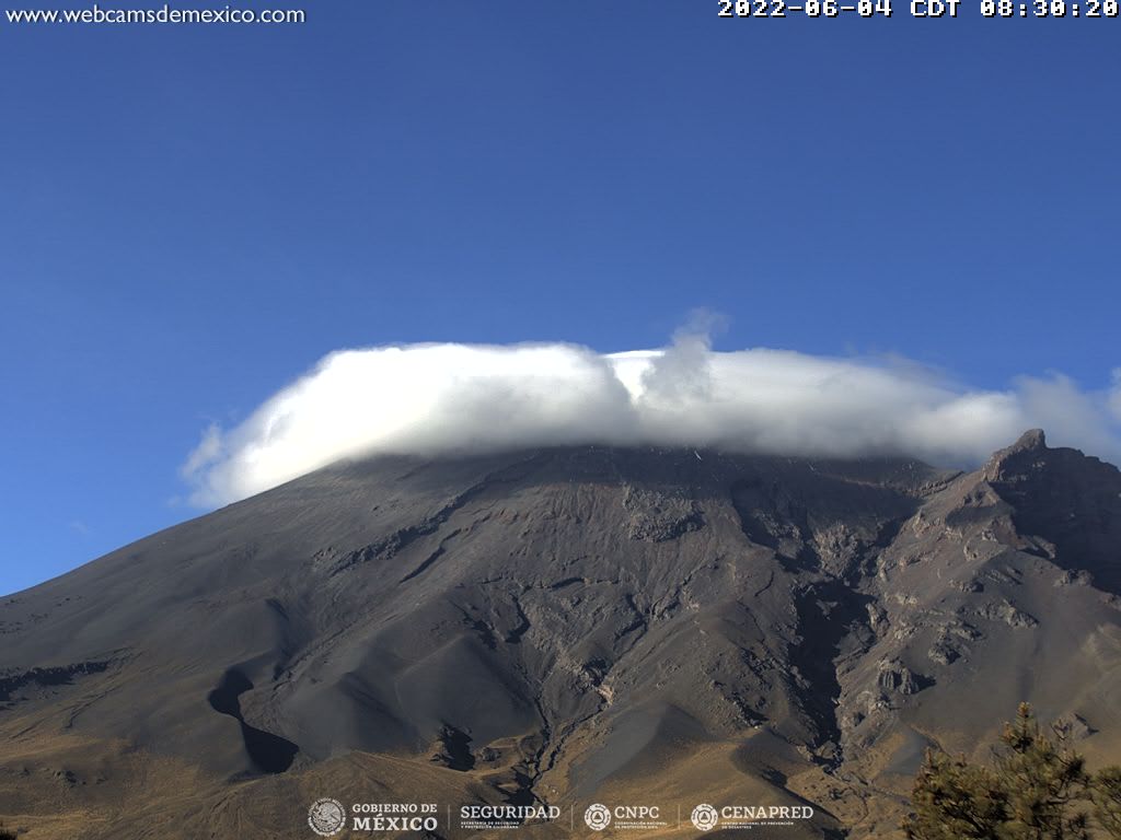 Presenta Popocatépetl peligro por caída de fragmentos balísticos