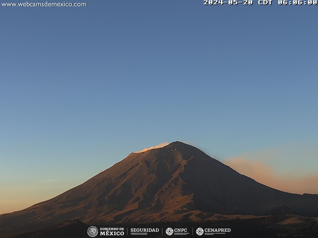 Emite Popocatépetl 85 exhalaciones y 130 minutos de tremor