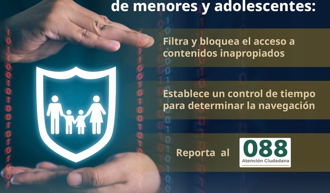 La SSPC brinda recomendaciones para proteger los dispositivos móviles de menores y adolescentes