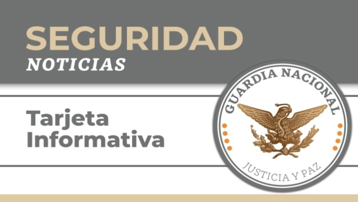 Tarjeta Informativa de la Guardia Nacional