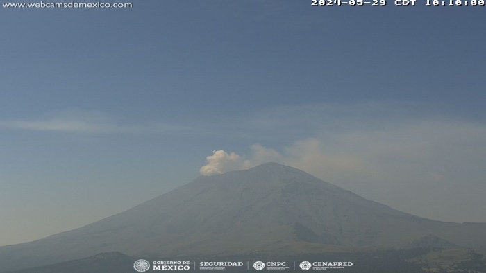 Genera volcán 537 minutos de tremor