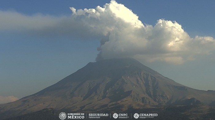 Permanece Semáforo de Alerta Volcánica en Amarillo Fase 2