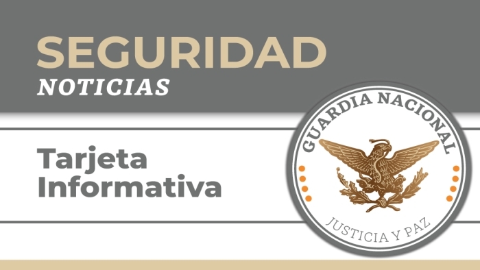 Tarjeta Informativa de la Guardia Nacional