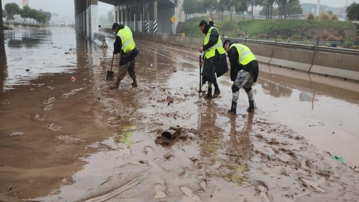 En Baja California, Guardia Nacional implementa Plan GN-A para auxiliar a la población afectada por intensas lluvias