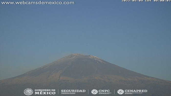 Registra volcán Popocatépetl 4 sismos volcanotectónicos