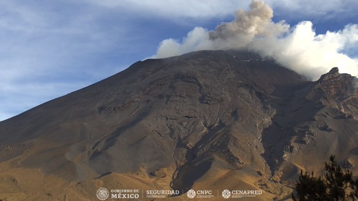 El monitoreo del Volcán Popocatépetl se realiza de forma continua las 24 horas. Cualquier cambio en la actividad será reportado oportunamente.