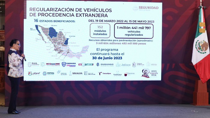 Suman más de 3.6 mil millones por regularización de autos usados de procedencia extranjera